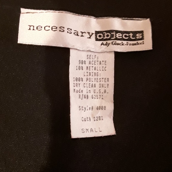 Lace Shimmer Black Fringe Dress - Picture 7 of 7